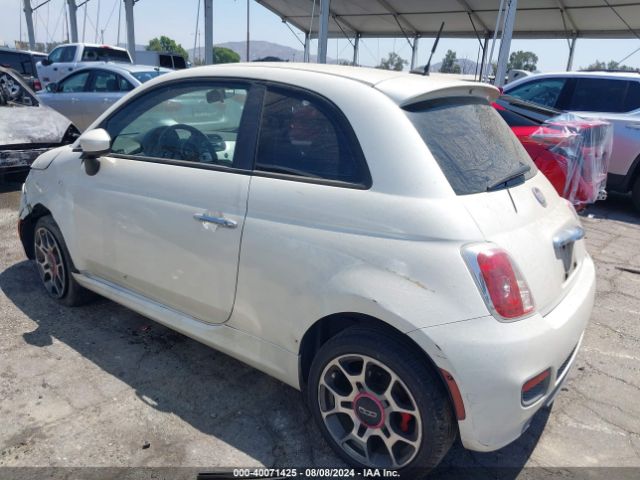 2012 FIAT 500 3C3CFFBR0CT105840 Photo 2