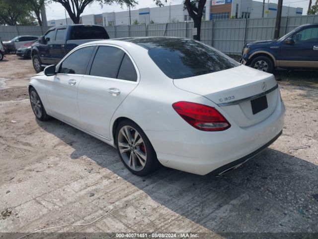 55SWF4JBXFU073160 Mercedes-Benz C 300 Luxury/sport