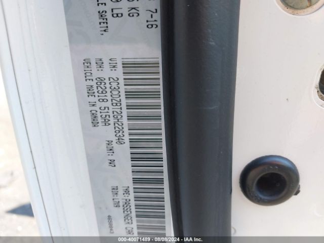 2C3CDZBT2GH226340 Dodge Challenger R/t