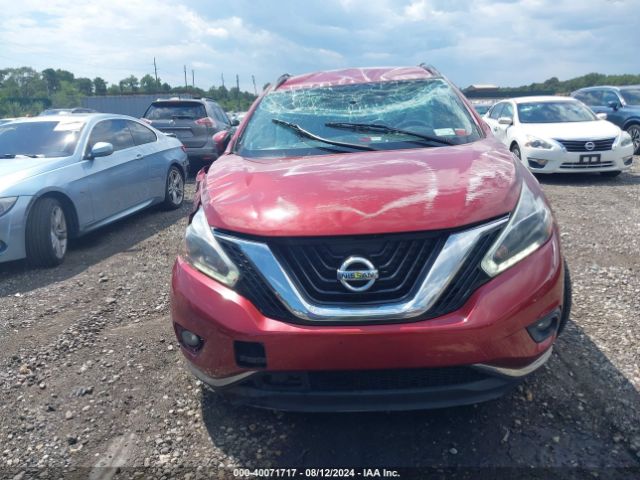 5N1AZ2MG1JN117308 Nissan MURANO SV
