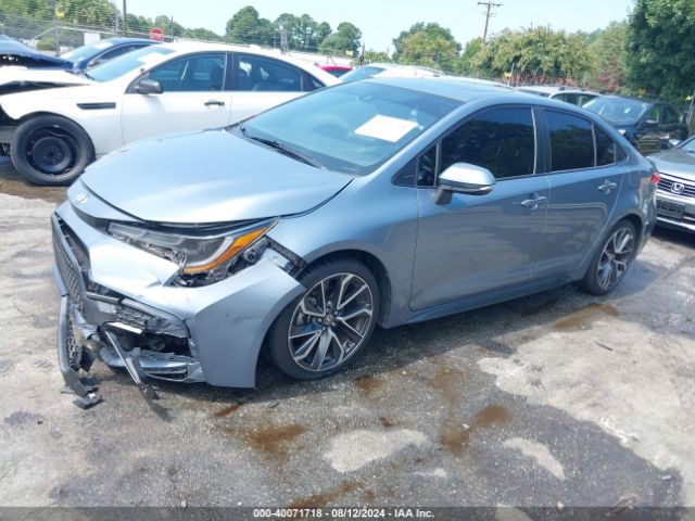 JTDP4MCE7MJ073206 Toyota COROLLA SE