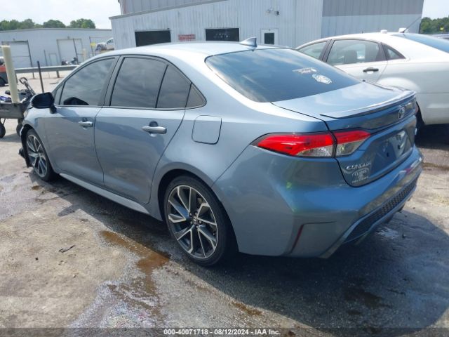 JTDP4MCE7MJ073206 Toyota COROLLA SE