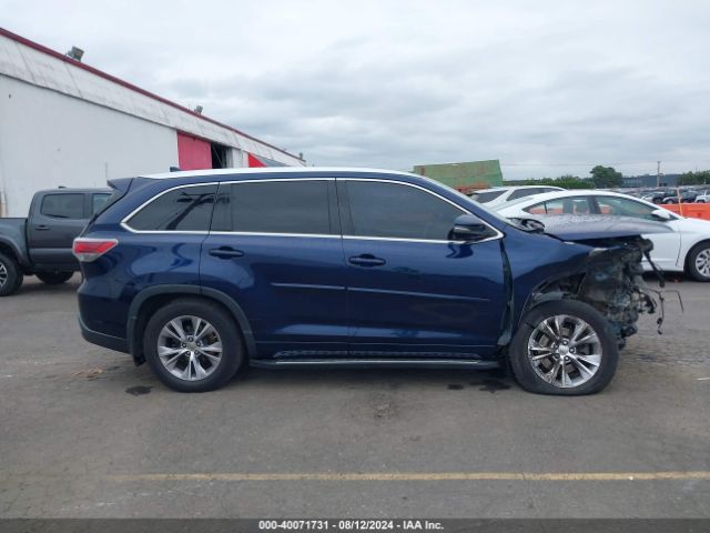 5TDJKRFH9ES056524 Toyota Highlander Xle V6