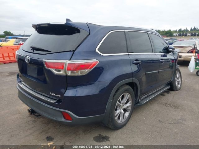 5TDJKRFH9ES056524 Toyota Highlander Xle V6