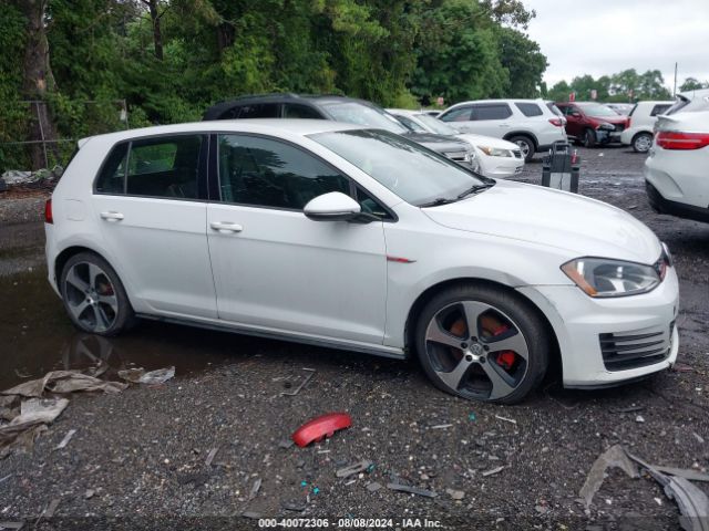3VW4T7AU8FM099236 Volkswagen Golf Gti 2.0t S 4-door