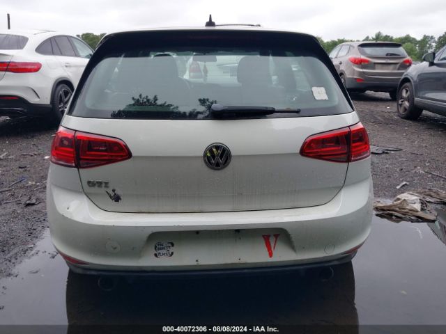 3VW4T7AU8FM099236 Volkswagen Golf Gti 2.0t S 4-door