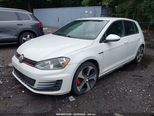 3VW4T7AU8FM099236 Volkswagen Golf Gti 2.0t S 4-door