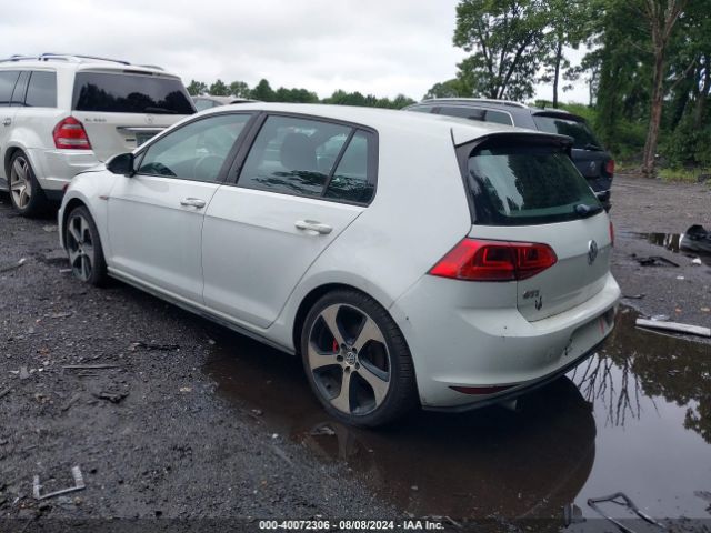 3VW4T7AU8FM099236 Volkswagen Golf Gti 2.0t S 4-door