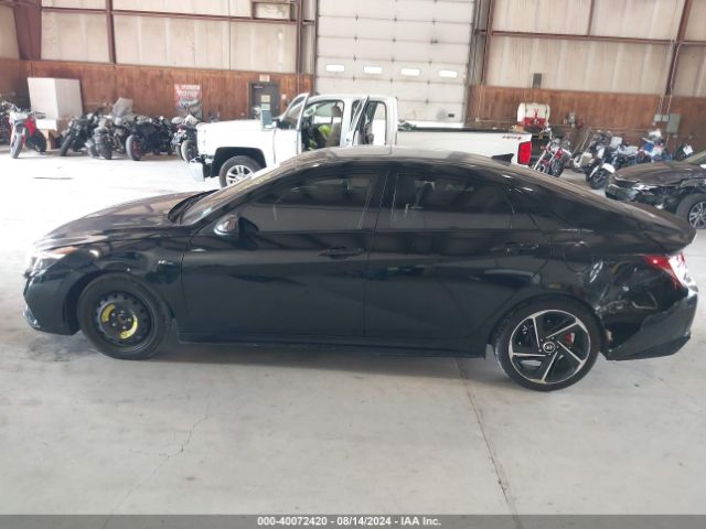 KMHLR4AF8PU400187 Hyundai Elantra N Line