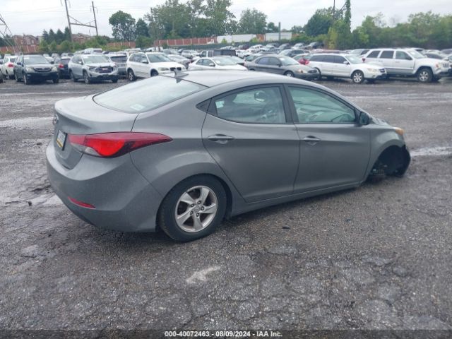 5NPDH4AE8EH489107 Hyundai ELANTRA SE