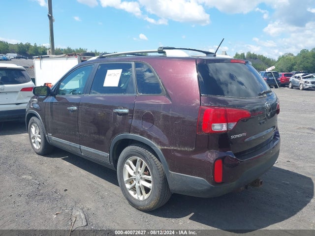 KIA Sorento Lx V6 2014 5XYKTDA75EG522580 Image 3