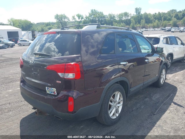 KIA Sorento Lx V6 2014 5XYKTDA75EG522580 Image 4