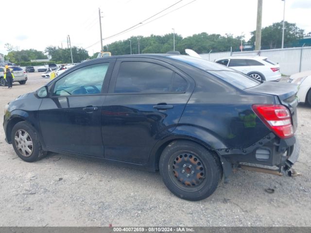 1G1JB5SH6H4101555 Chevrolet Sonic Ls Auto