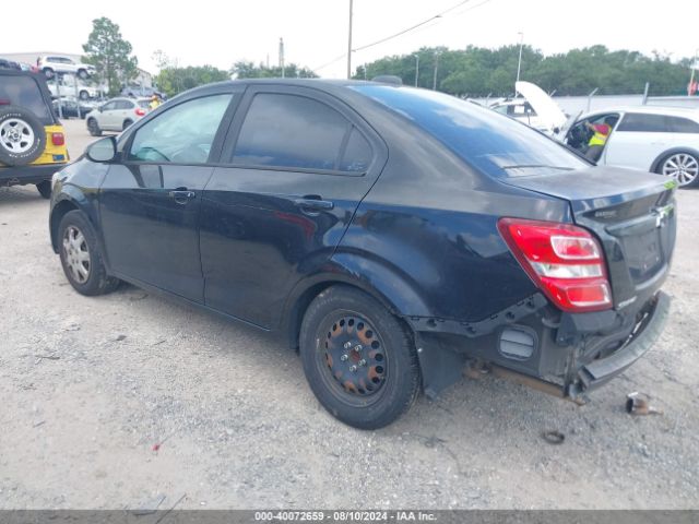 1G1JB5SH6H4101555 Chevrolet Sonic Ls Auto