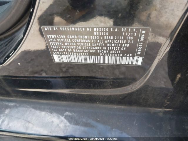 3VWLL7AJ9EM248320 Volkswagen Jetta 2.0l Tdi