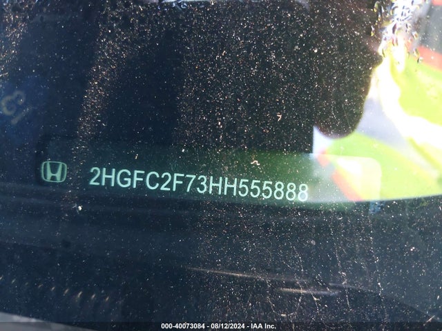Honda CIVIC EX 2017 2HGFC2F73HH555888 Image 9