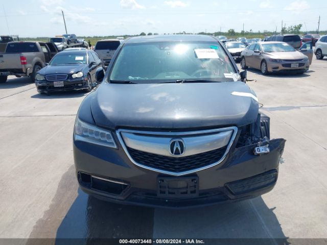 5FRYD3H40GB008335 Acura Mdx Technology   Acurawatch Plus Packages/technology Package