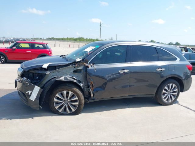 5FRYD3H40GB008335 Acura Mdx Technology   Acurawatch Plus Packages/technology Package