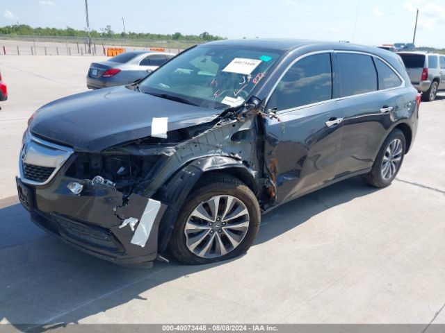 5FRYD3H40GB008335 Acura Mdx Technology   Acurawatch Plus Packages/technology Package