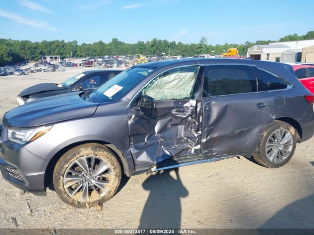 5J8YD3H59JL010875 Acura Mdx Technology Package   Acurawatch Plus Pkg