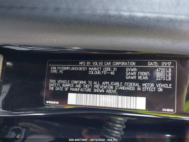 YV126MFL6H2436121 Volvo S60 T5 Dynamic