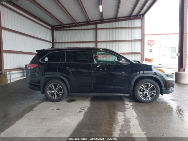 5TDJKRFH1GS268482 Toyota Highlander Xle V6