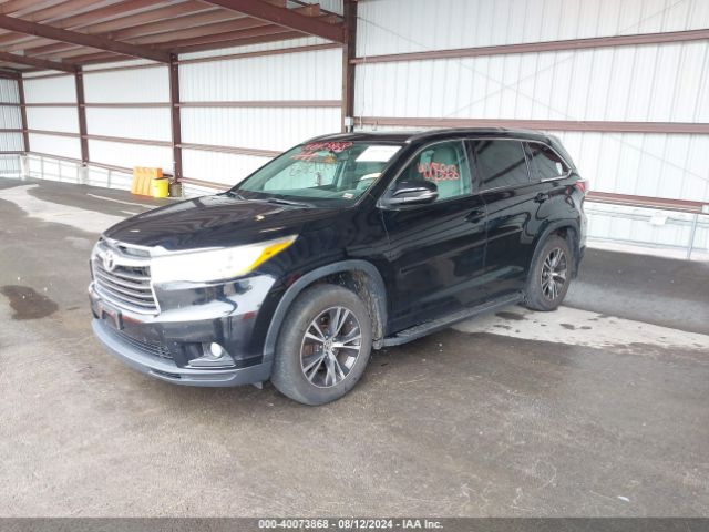 5TDJKRFH1GS268482 Toyota Highlander Xle V6