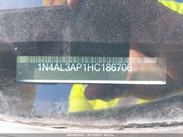 Nissan Altima 2.5 Sl 2017 1N4AL3AP1HC186706 Image 9