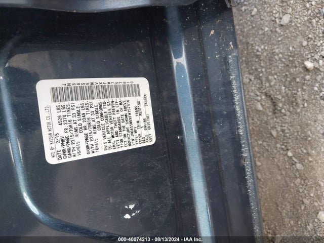 Nissan Rogue Select S 2015 JN8AS5MVXFW757810 Image 9