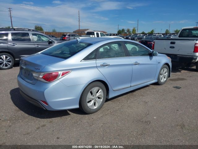 KMHEC4A43FA133744 Hyundai SONATA HYBRID