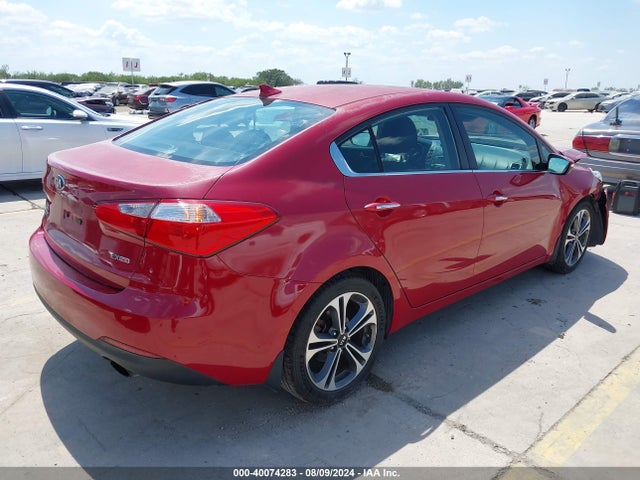 KIA FORTE EX 2014 KNAFX4A88E5091902 Image 4