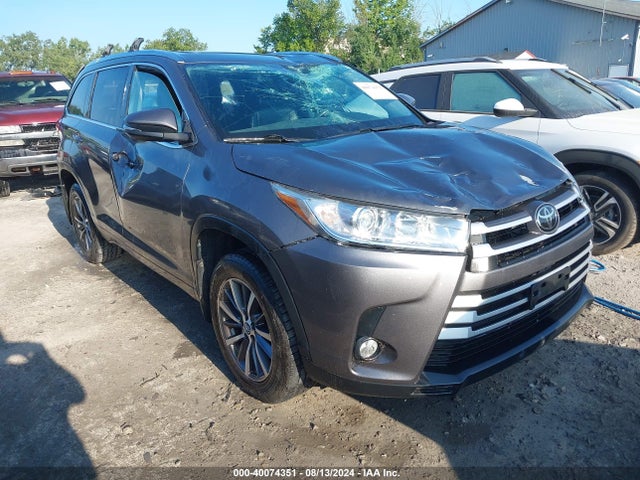 Toyota Highlander Xle 2018 5TDJZRFHXJS871529 главное изображение