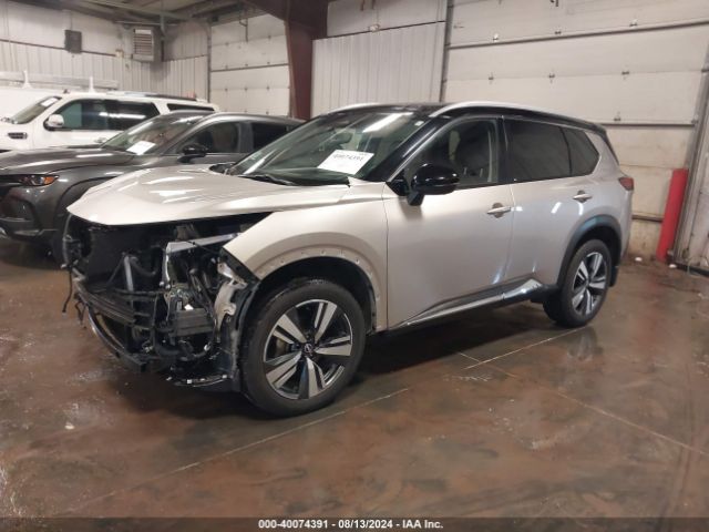JN8BT3DD2NW275246 Nissan Rogue Platinum Intelligent Awd