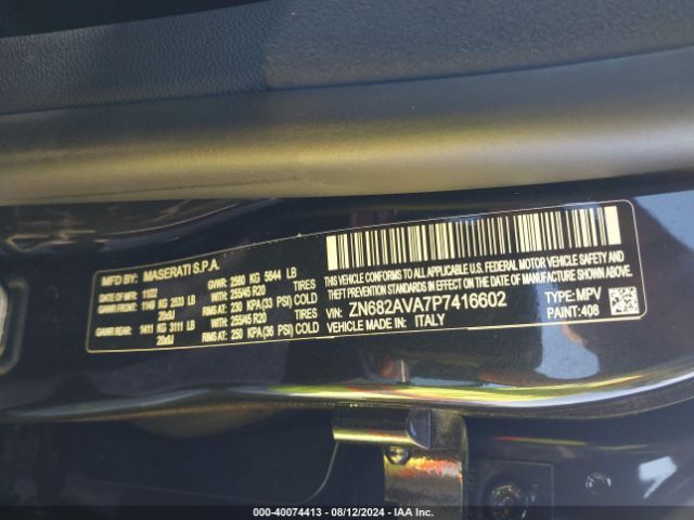 ZN682AVA7P7416602 Maserati Grecale Gt