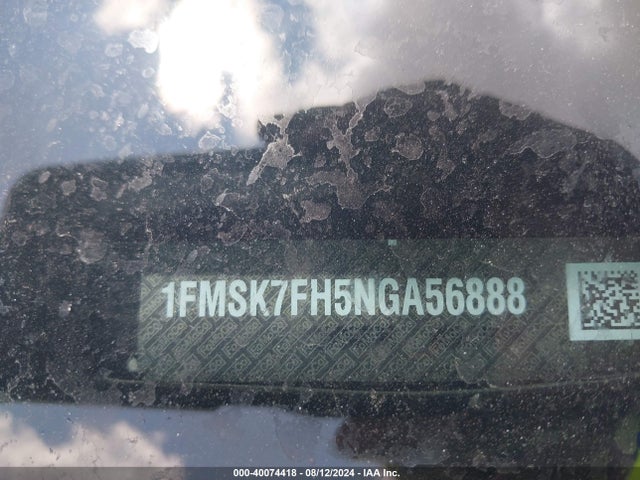 Ford Explorer Limited 2022 1FMSK7FH5NGA56888 Image 9