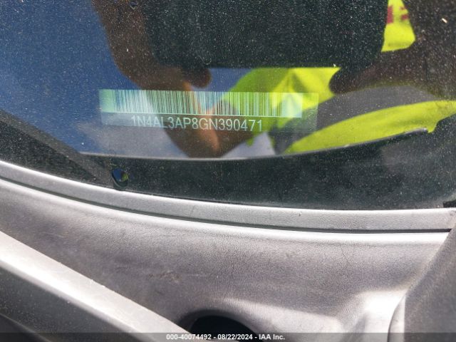 1N4AL3AP8GN390471 Nissan Altima 2.5 Sr