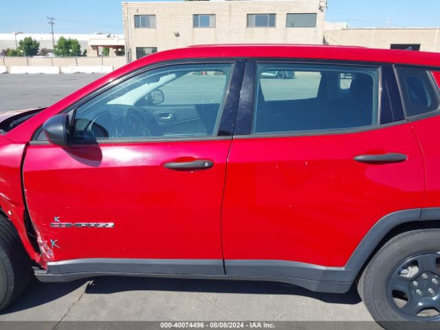 3C4NJCAB0JT137125 Jeep Compass Sport Fwd