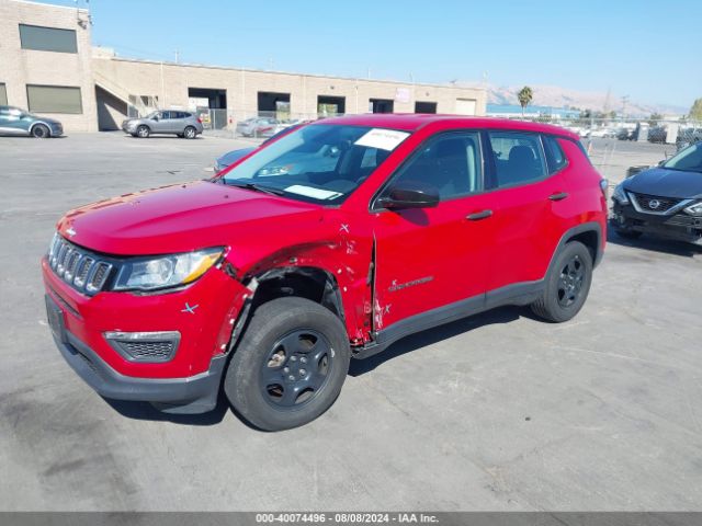 3C4NJCAB0JT137125 Jeep Compass Sport Fwd