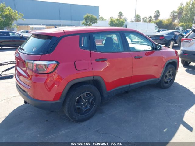 3C4NJCAB0JT137125 Jeep Compass Sport Fwd
