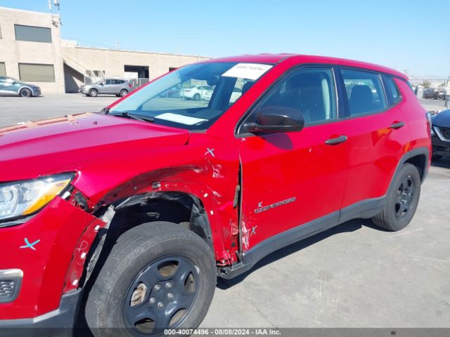 3C4NJCAB0JT137125 Jeep Compass Sport Fwd