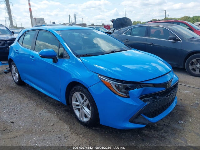 Toyota COROLLA SE 2019 JTNK4RBE5K3071511 Image 1