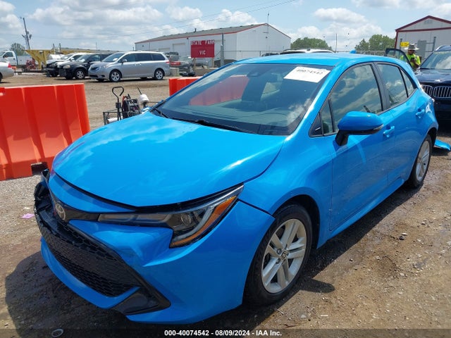 Toyota COROLLA SE 2019 JTNK4RBE5K3071511 Image 2