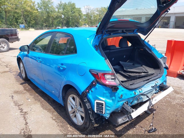 Toyota COROLLA SE 2019 JTNK4RBE5K3071511 Image 3