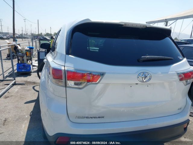 5TDZARFH3FS016818 Toyota Highlander Le