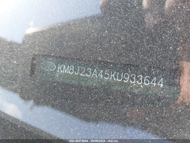 KM8J23A45KU933644 Hyundai TUCSON SE