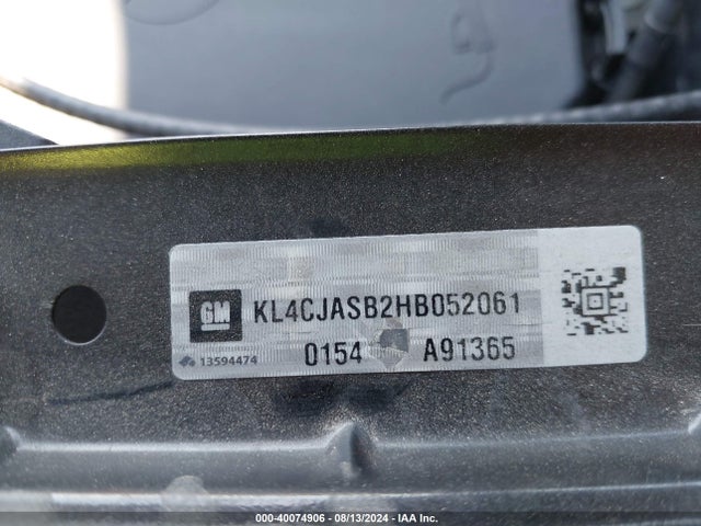 KL4CJASB2HB052061 Buick Encore Preferred