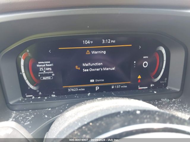JN8BT3DD9PW302171 Nissan Rogue Platinum Intelligent Awd