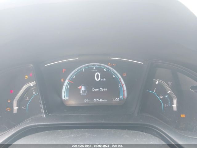 SHHFK7H39KU217870 Honda Civic Lx