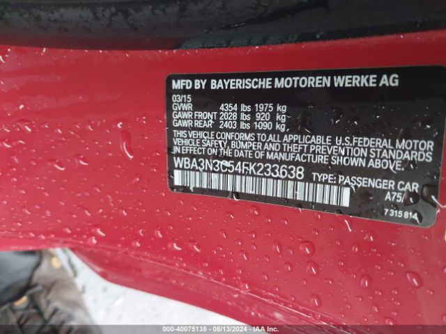 WBA3N3C54FK233638 BMW 428i