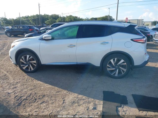 5N1AZ2MGXJN123558 Nissan Murano Platinum